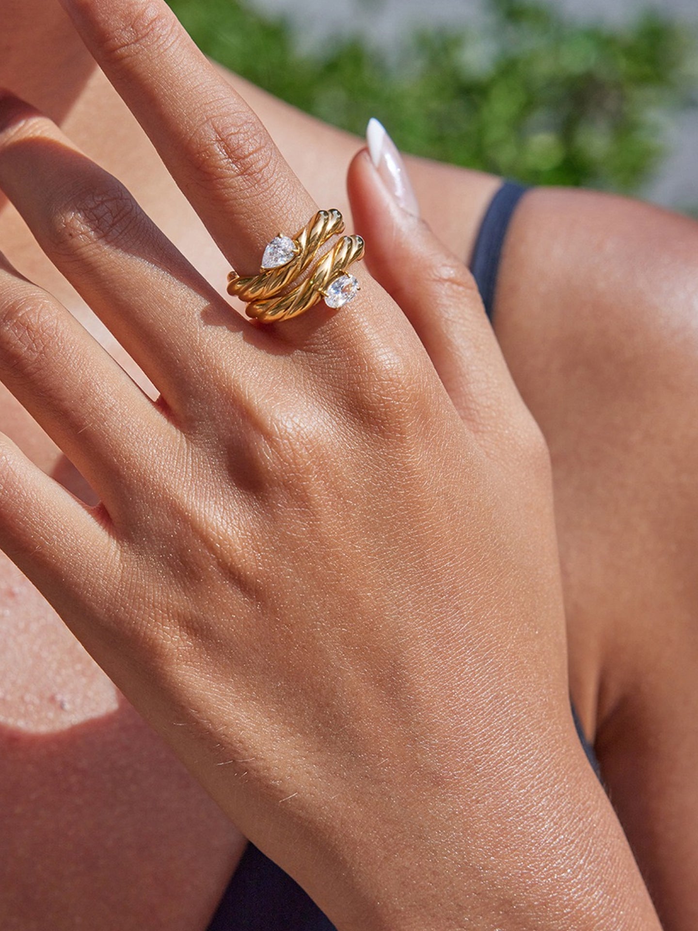 ZIRCON RING SET