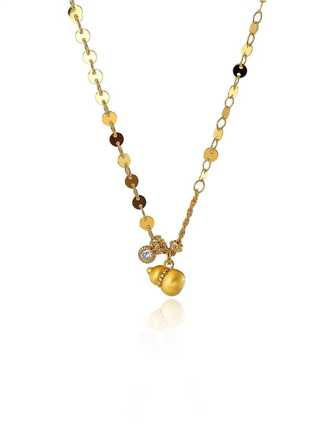 GOLD GOURD NECKLACE