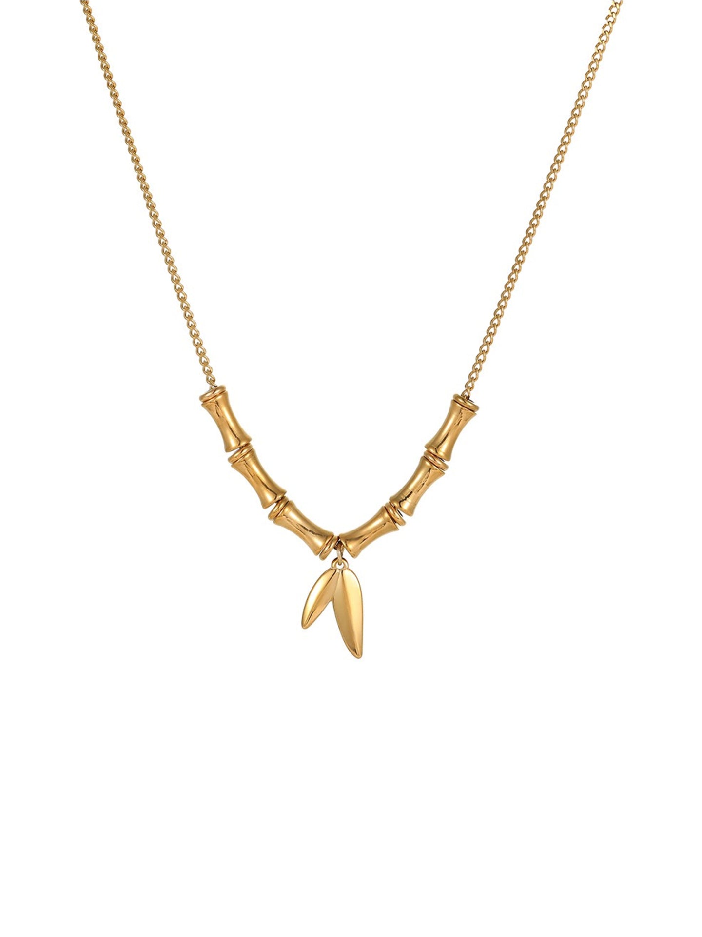 BAMBOO KNOT NECKLACE