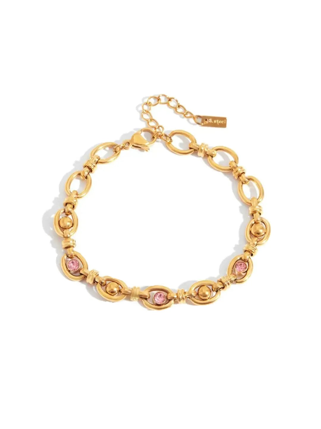 PINK ZIRCON BRACELET
