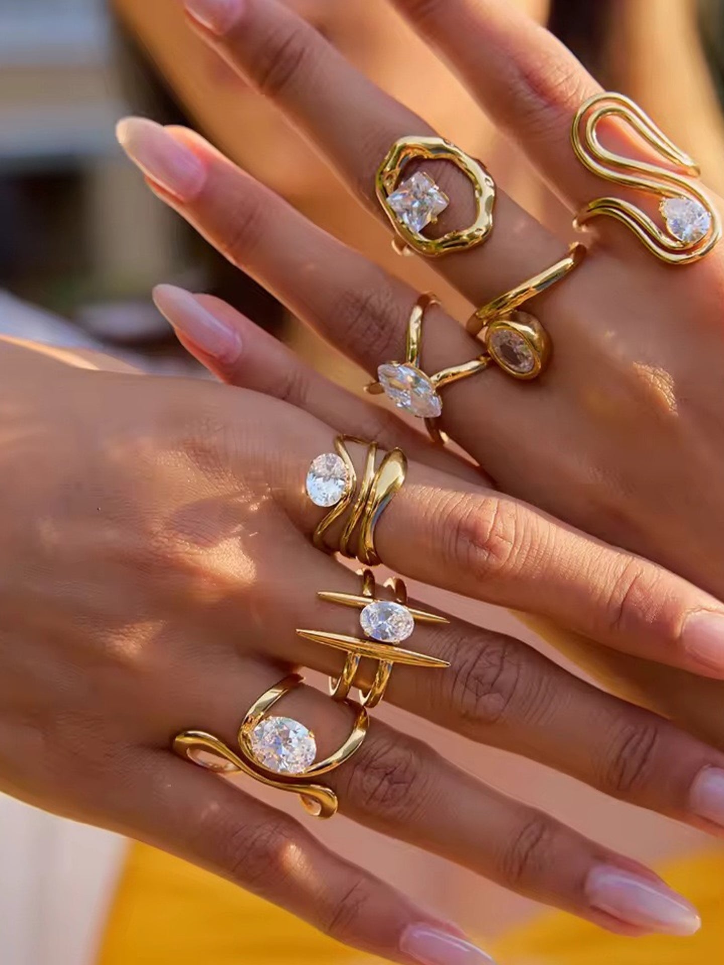 ZIRCON RING SET