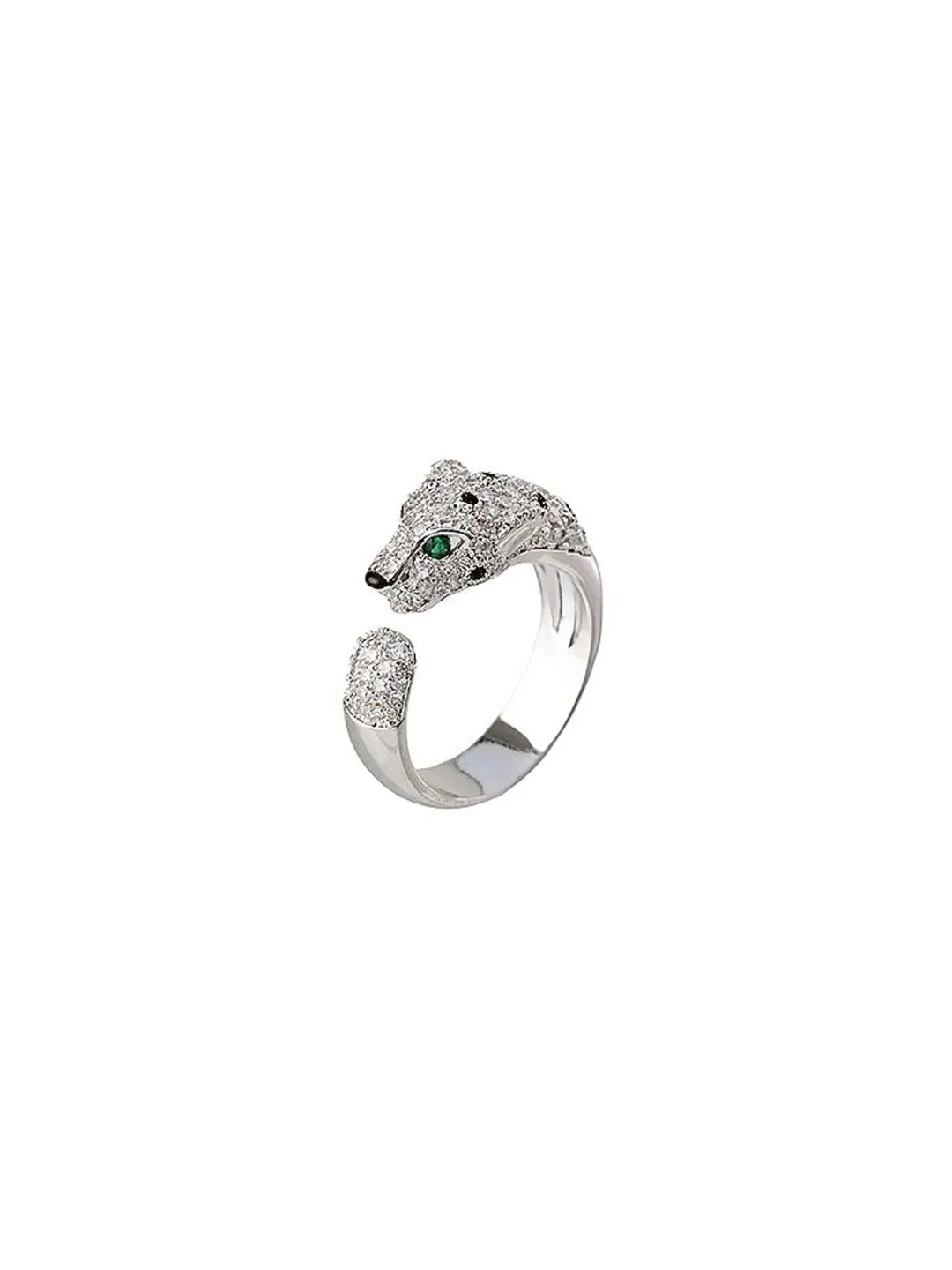 LEOPARD HEAD RING