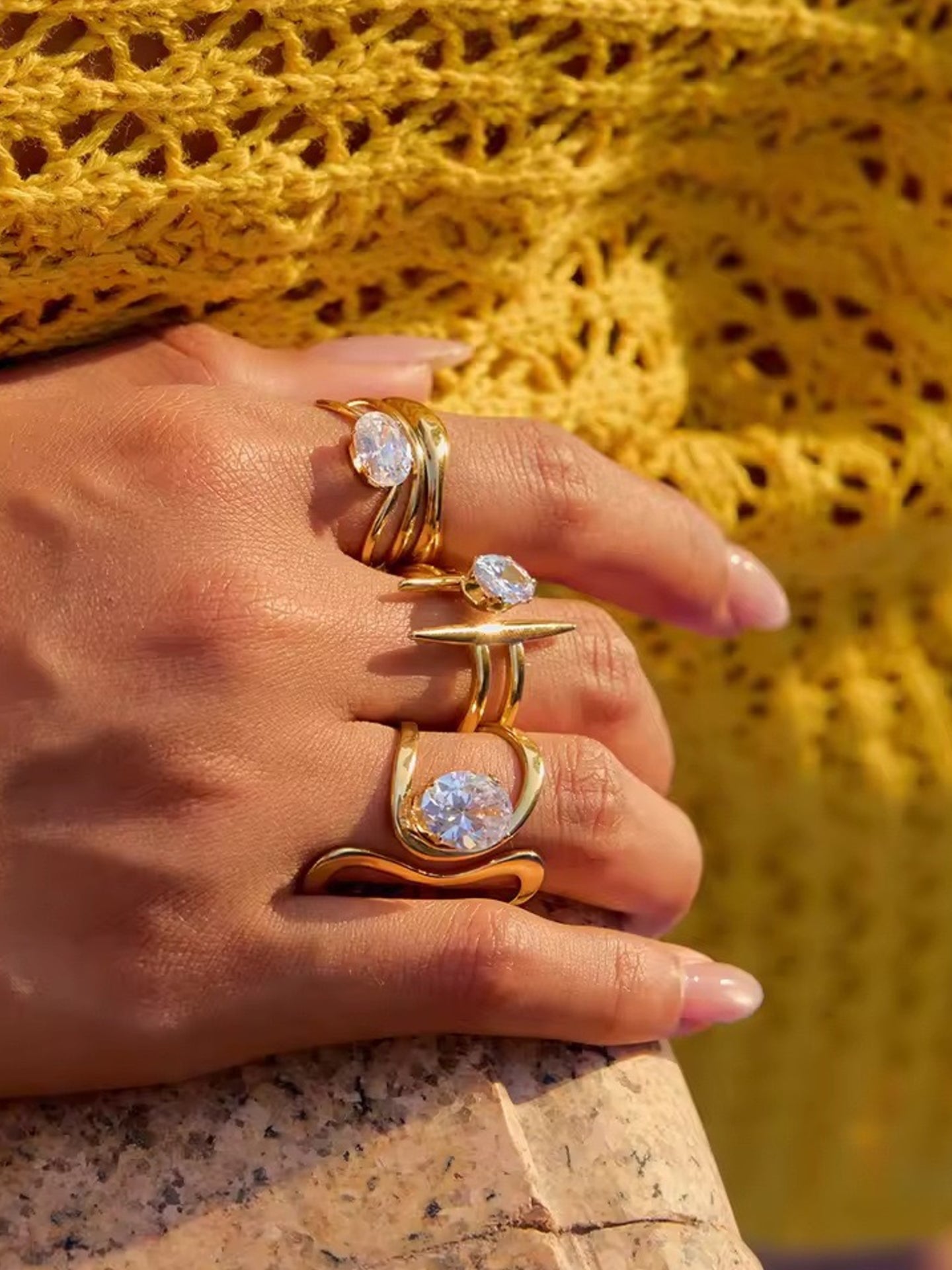 CUBIC ZIRCONIA RING