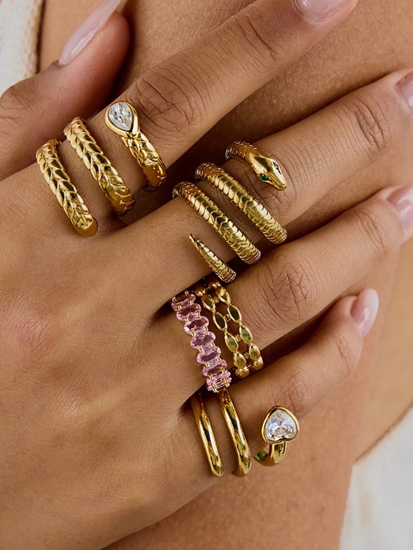 ZIRCON RING SET