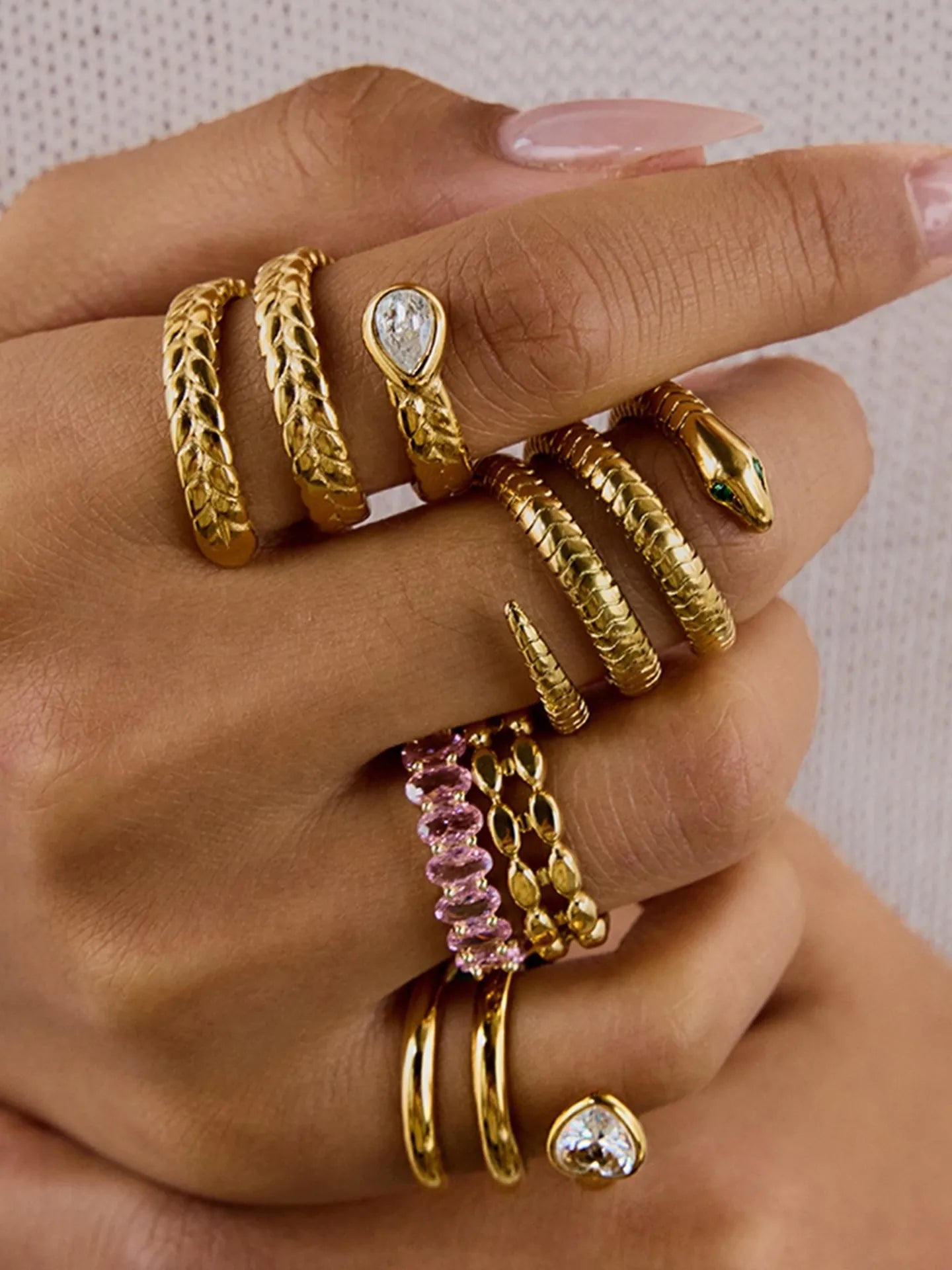 ZIRCON RING SET
