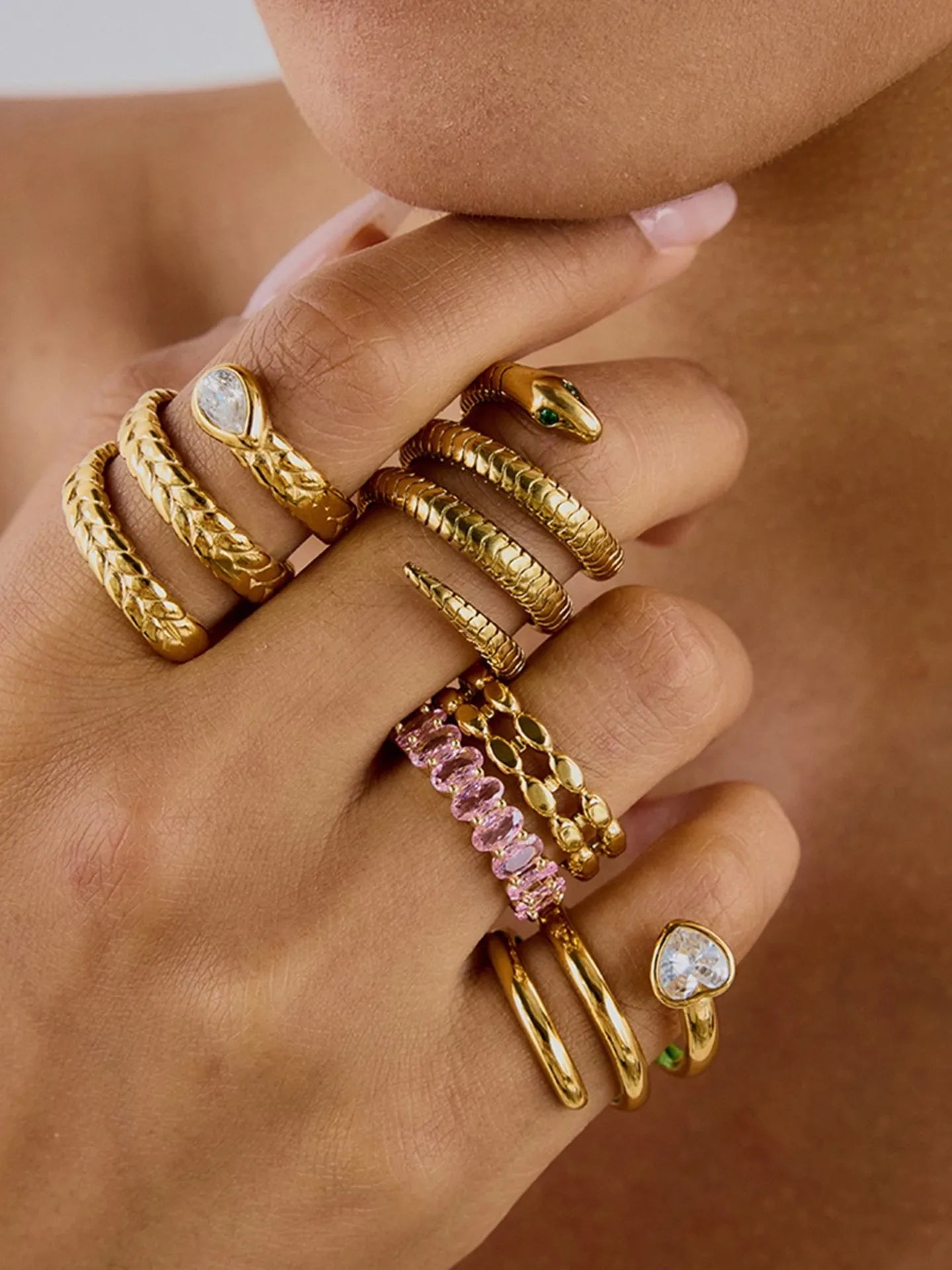 ZIRCON RING SET