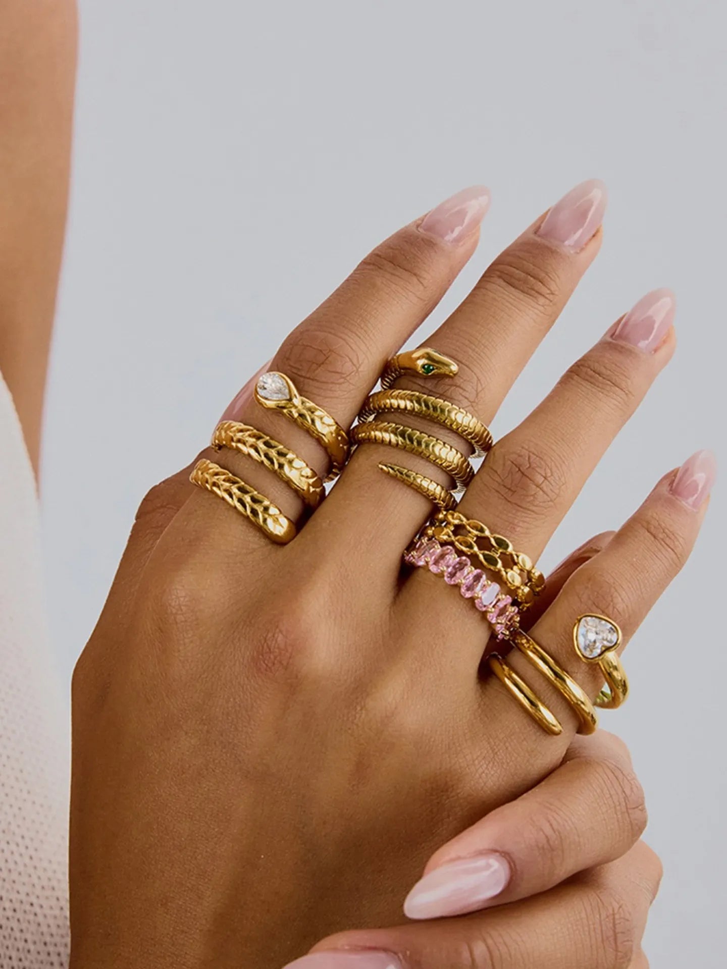 ZIRCON RING SET