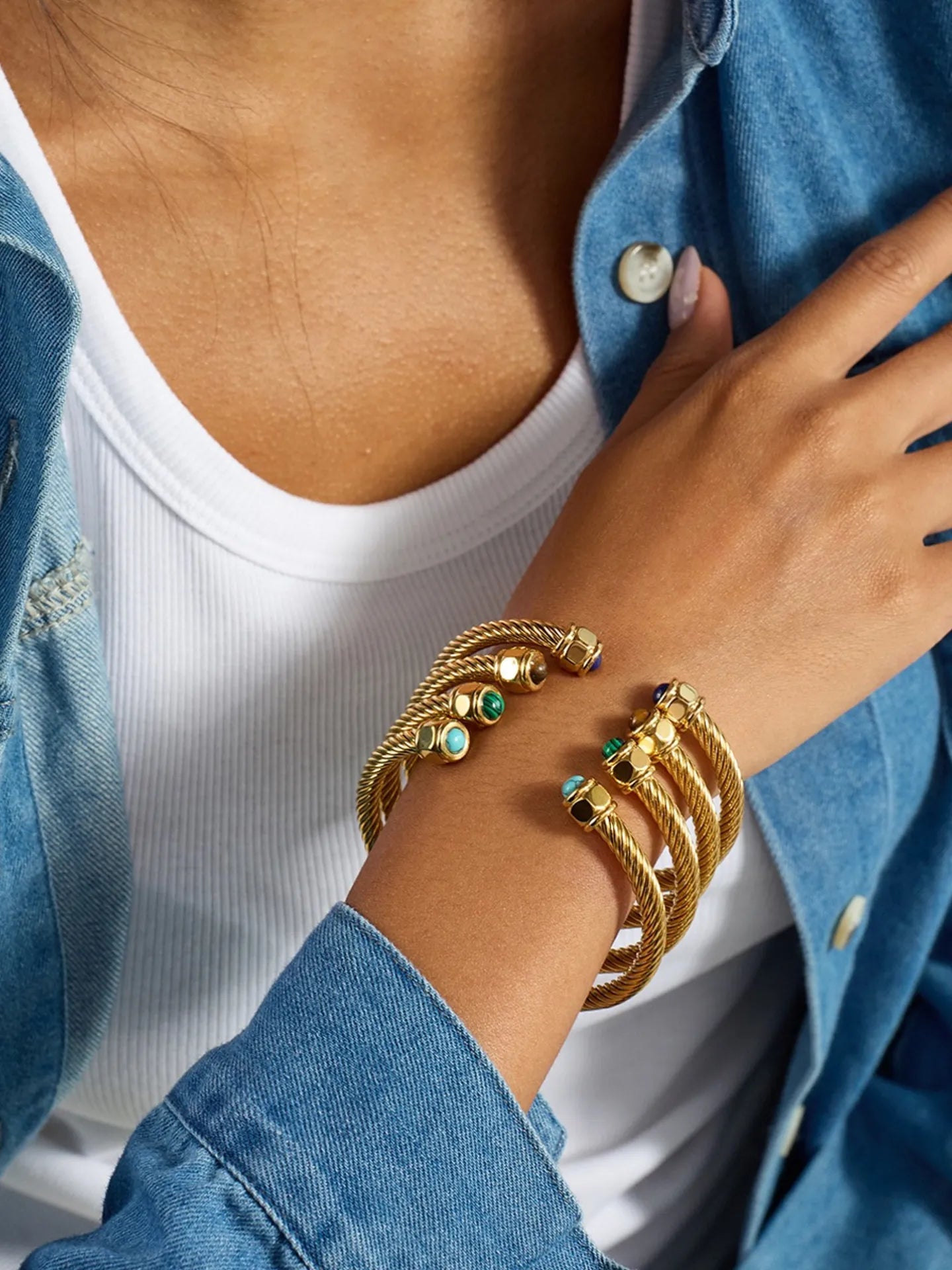 NATURAL STONE BRACELET