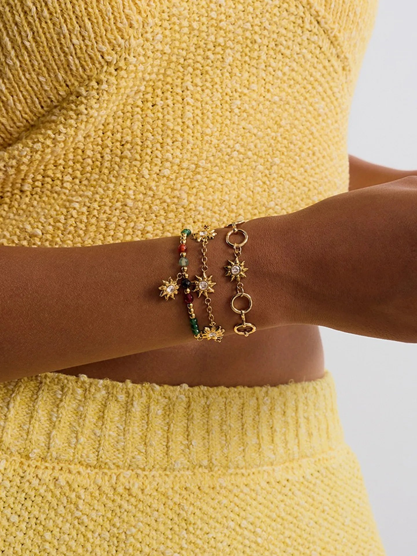 SUN & MOON BRACELET SET