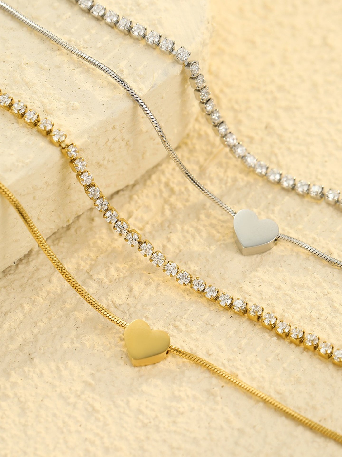 BRACELET DOUBLE COUCHE EN ZIRCON