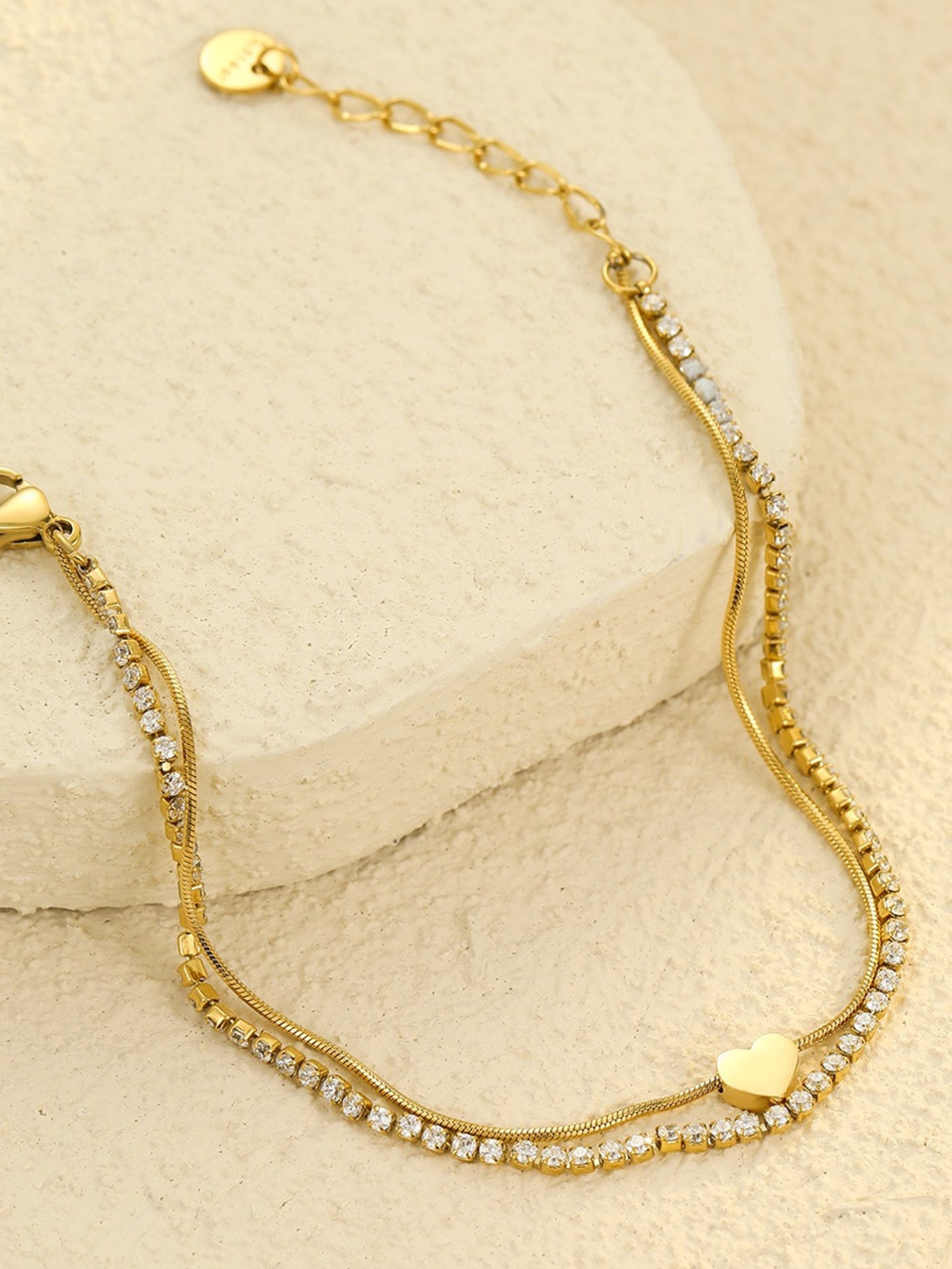 BRACELET DOUBLE COUCHE EN ZIRCON