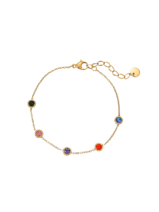 COLORFUL ZIRCON BRACELET