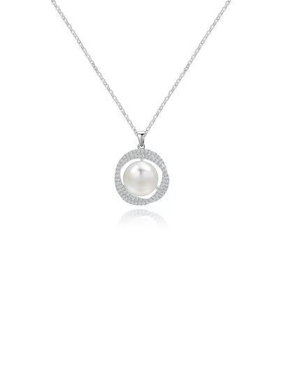 WRAPPED PEARL NECKLACE