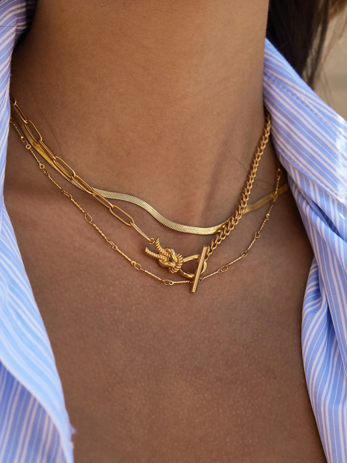 KNOT NECKLACE SET