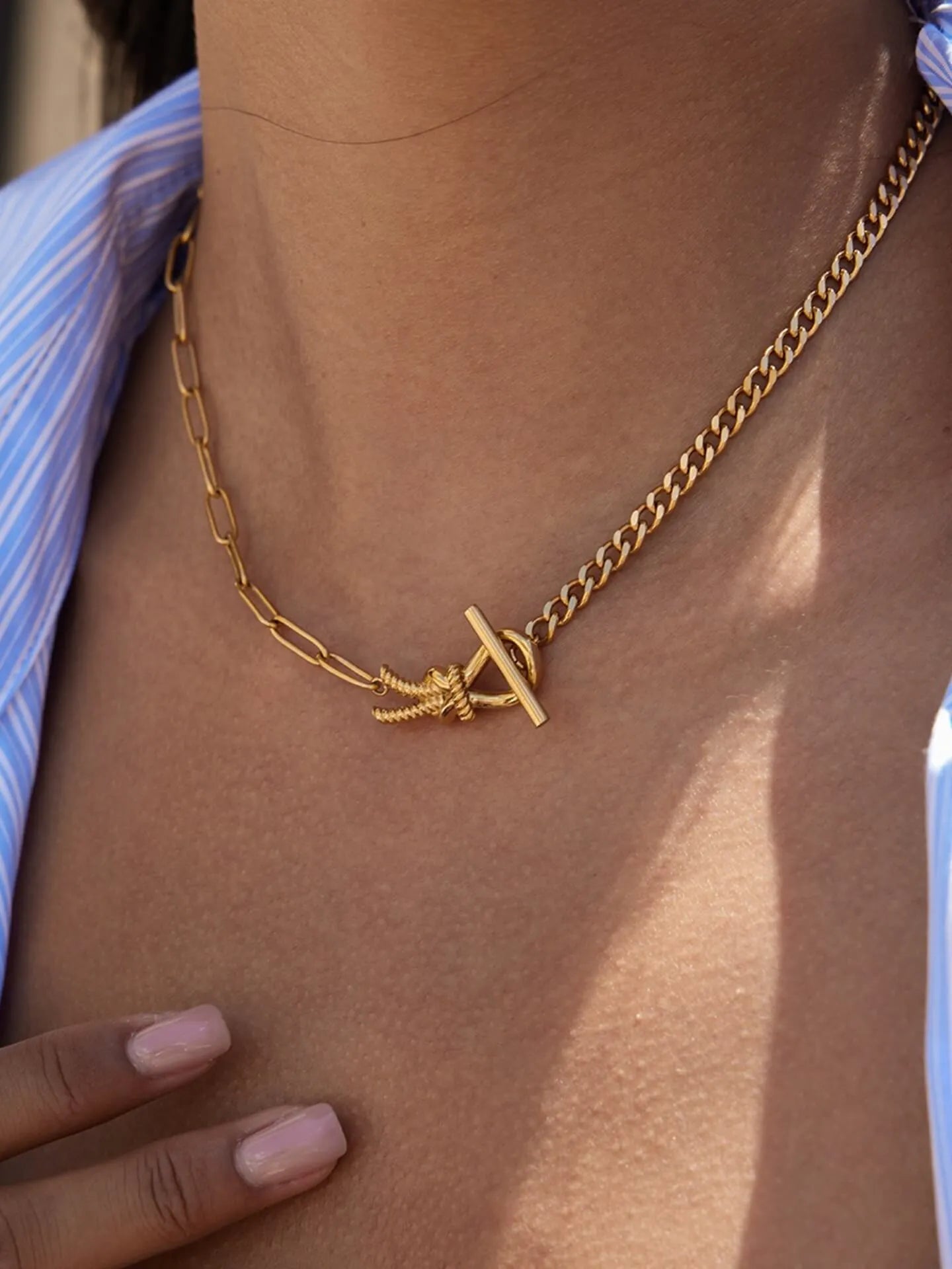 KNOT NECKLACE SET