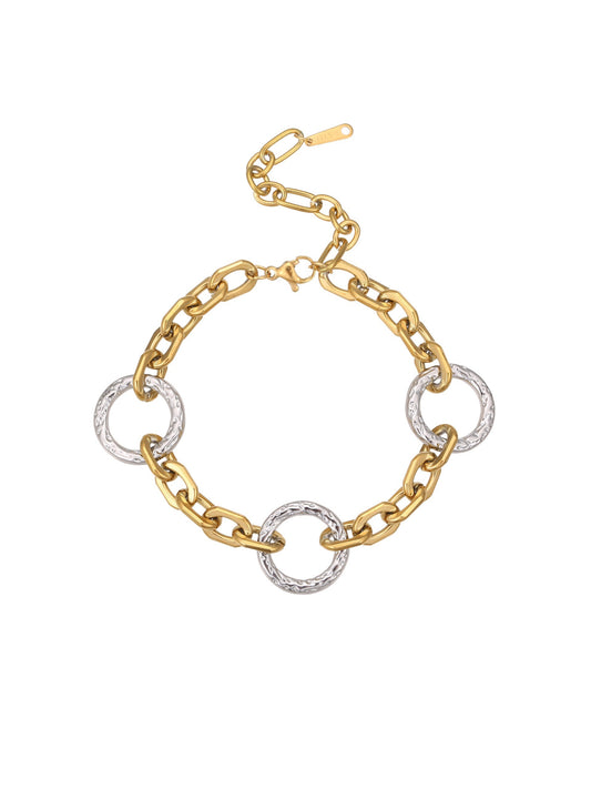 TWO-TONE JEWELRY SET