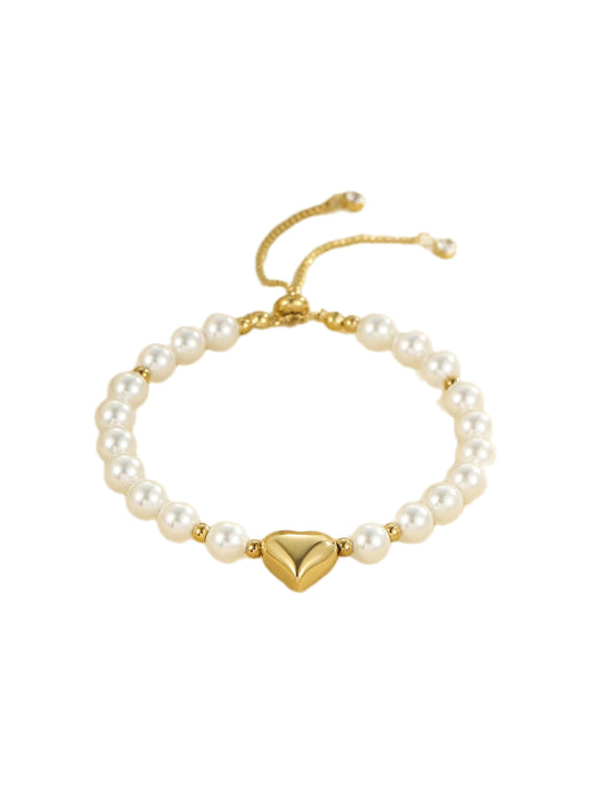 EDGY PEARL BRACELET