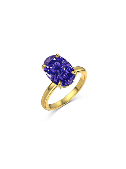 AURORA ICE-CUT SILVER RING