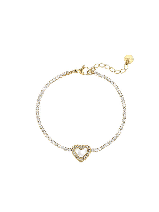 FULL PAVÉ HEART BRACELET