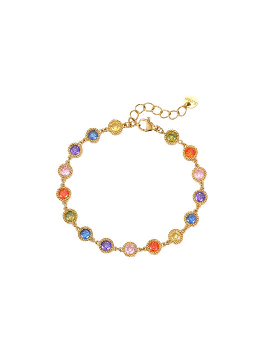 COLORFUL ZIRCON BRACELET