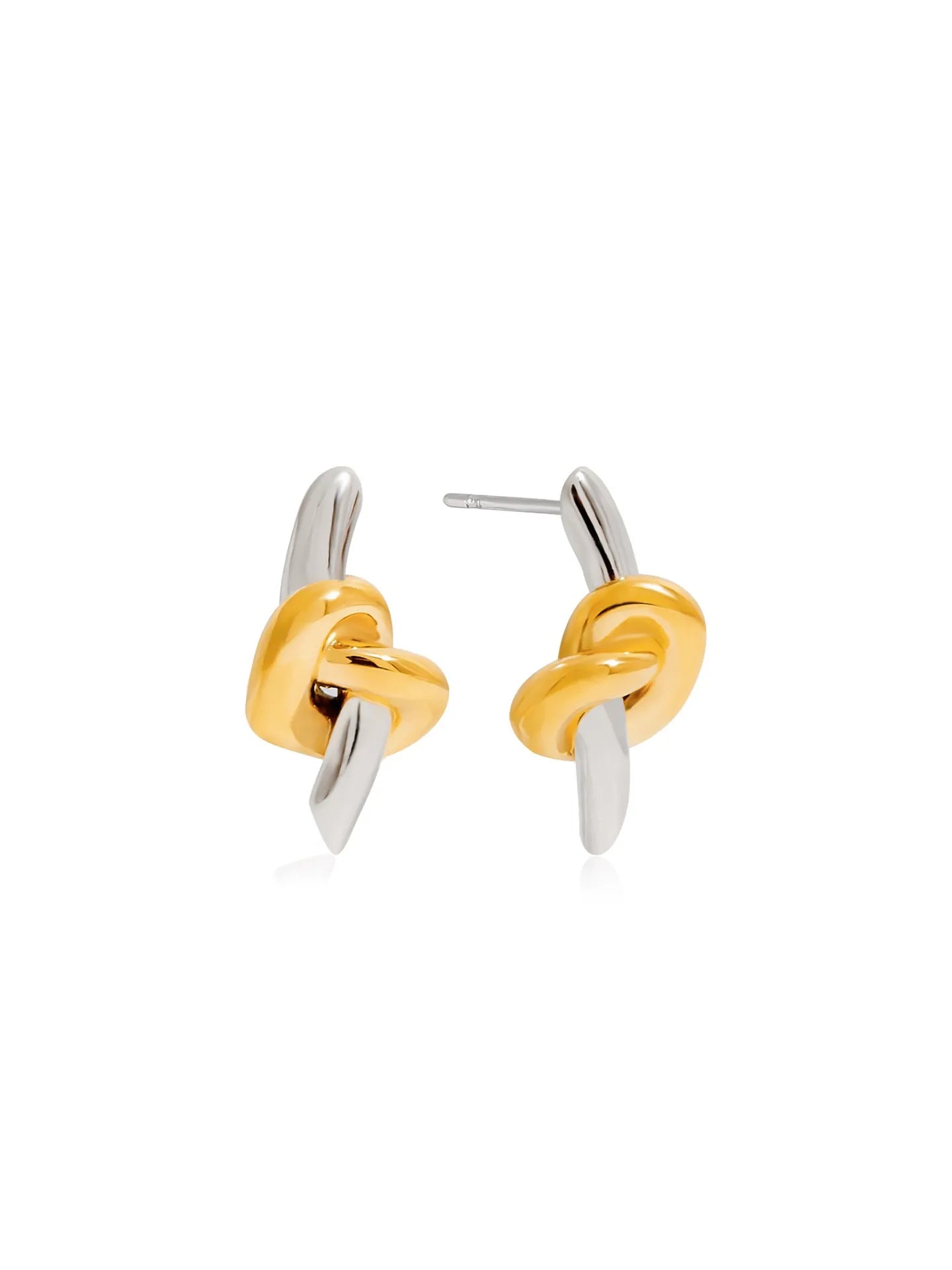 KNOT STUD EARRINGS