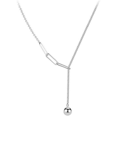 BALL FRINGE NECKLACE