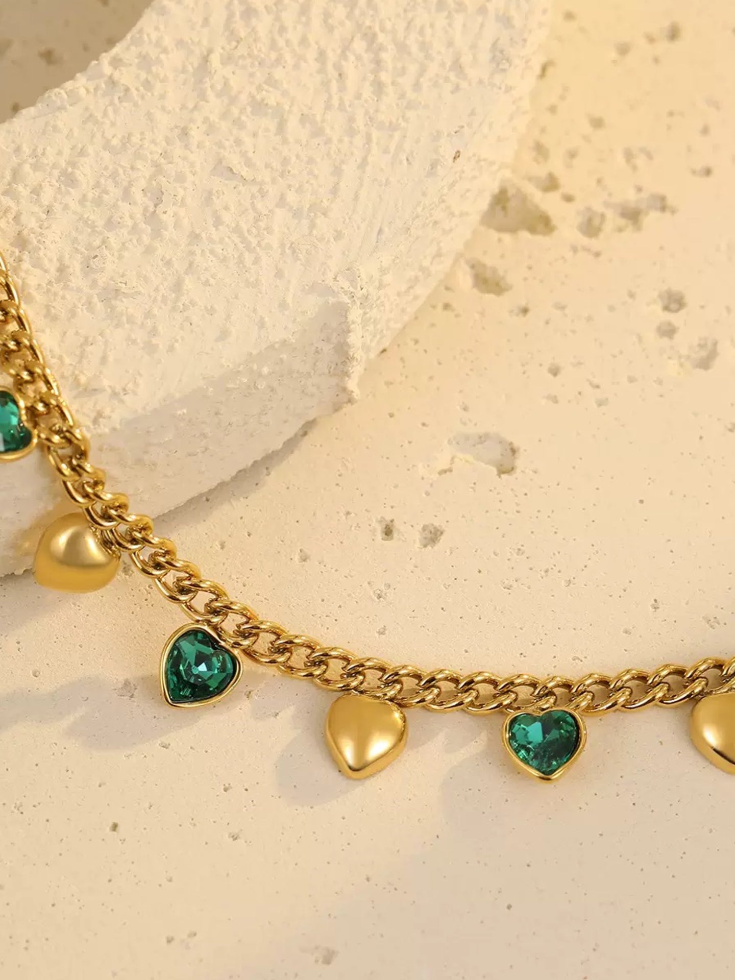 HEART ZIRCON BRACELET