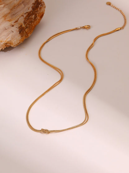 DOUBLE-LAYER NECKLACE