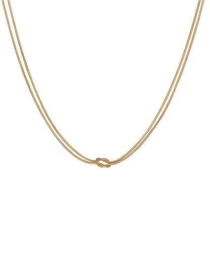 DOUBLE-LAYER NECKLACE