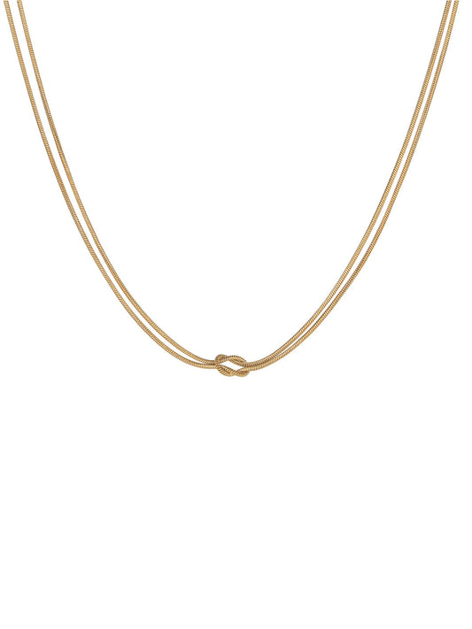 DOUBLE-LAYER NECKLACE