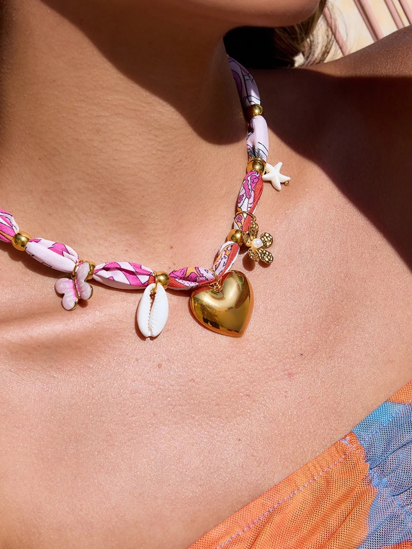 VACATION SCARF NECKLACE