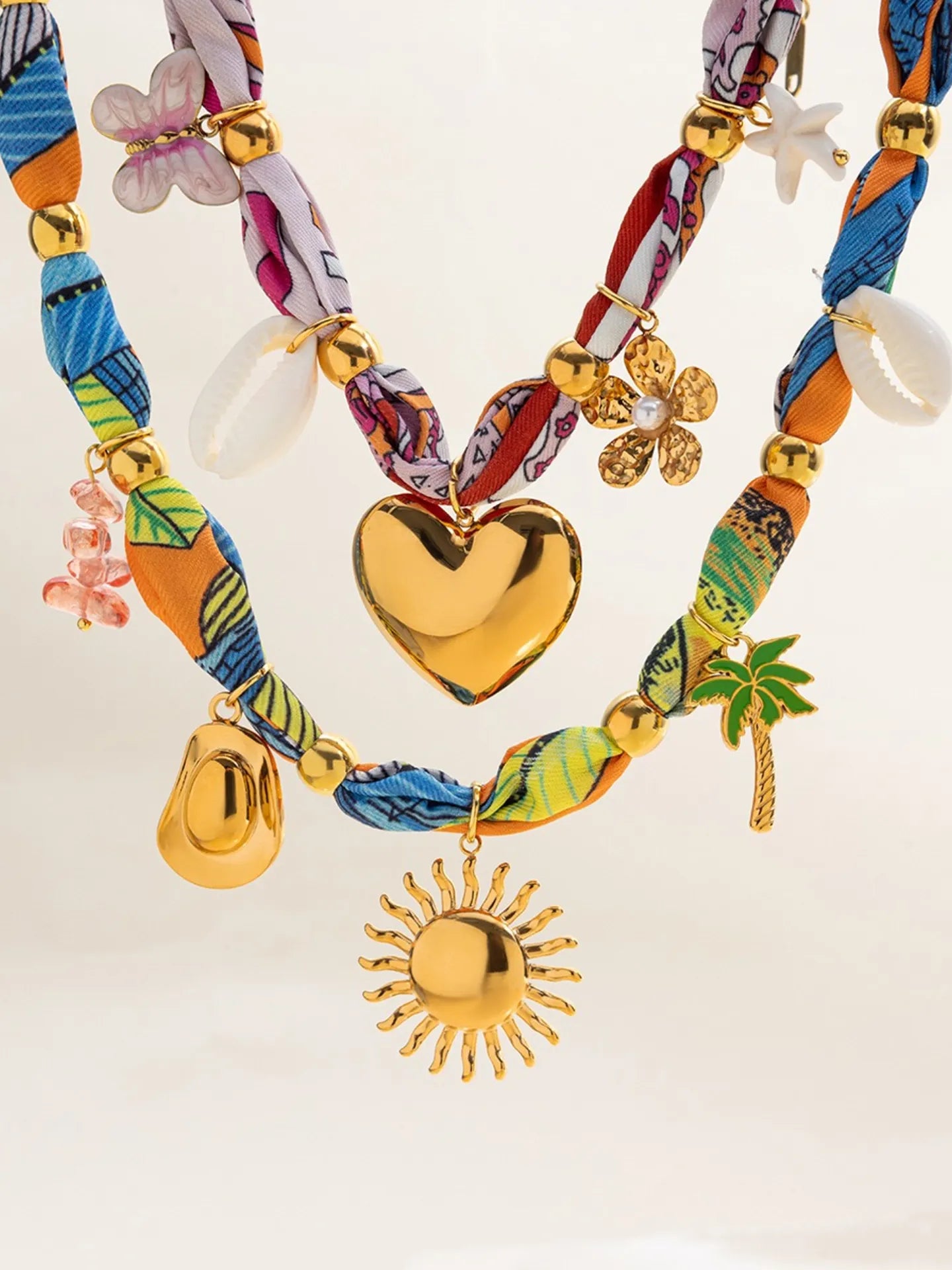 VACATION SCARF NECKLACE