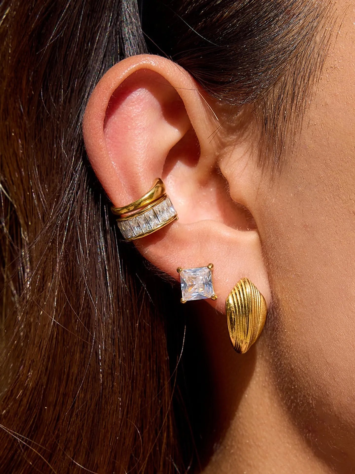 MINIMAL LUXE EARRING SET