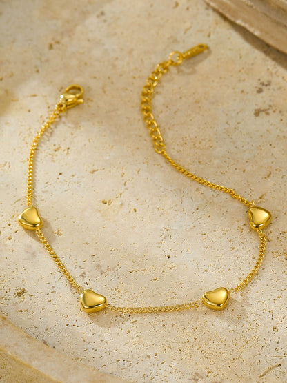 HEART TASSEL NECKLACE