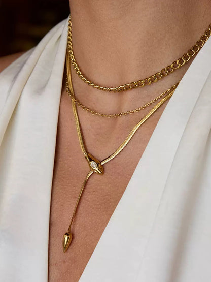 VINTAGE SERPENT NECKLACE