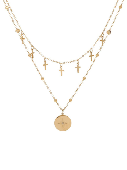 VINTAGE CROSS NECKLACE