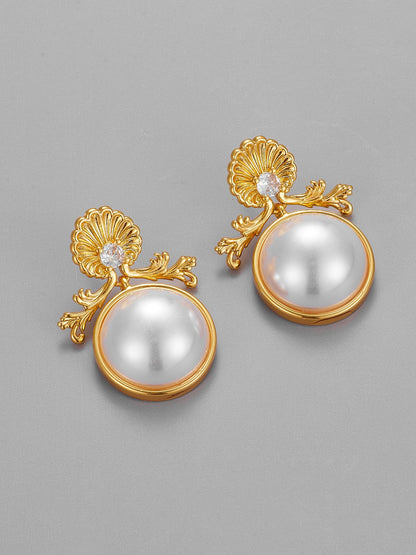 VINTAGE PEARL EARRINGS