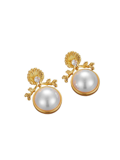 VINTAGE PEARL EARRINGS