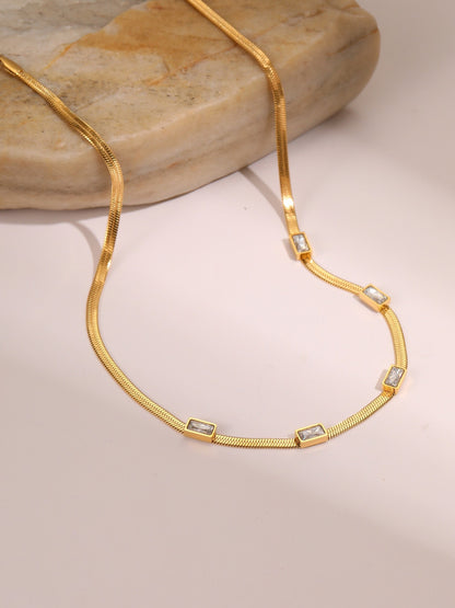 VINTAGE ZIRCON NECKLACE