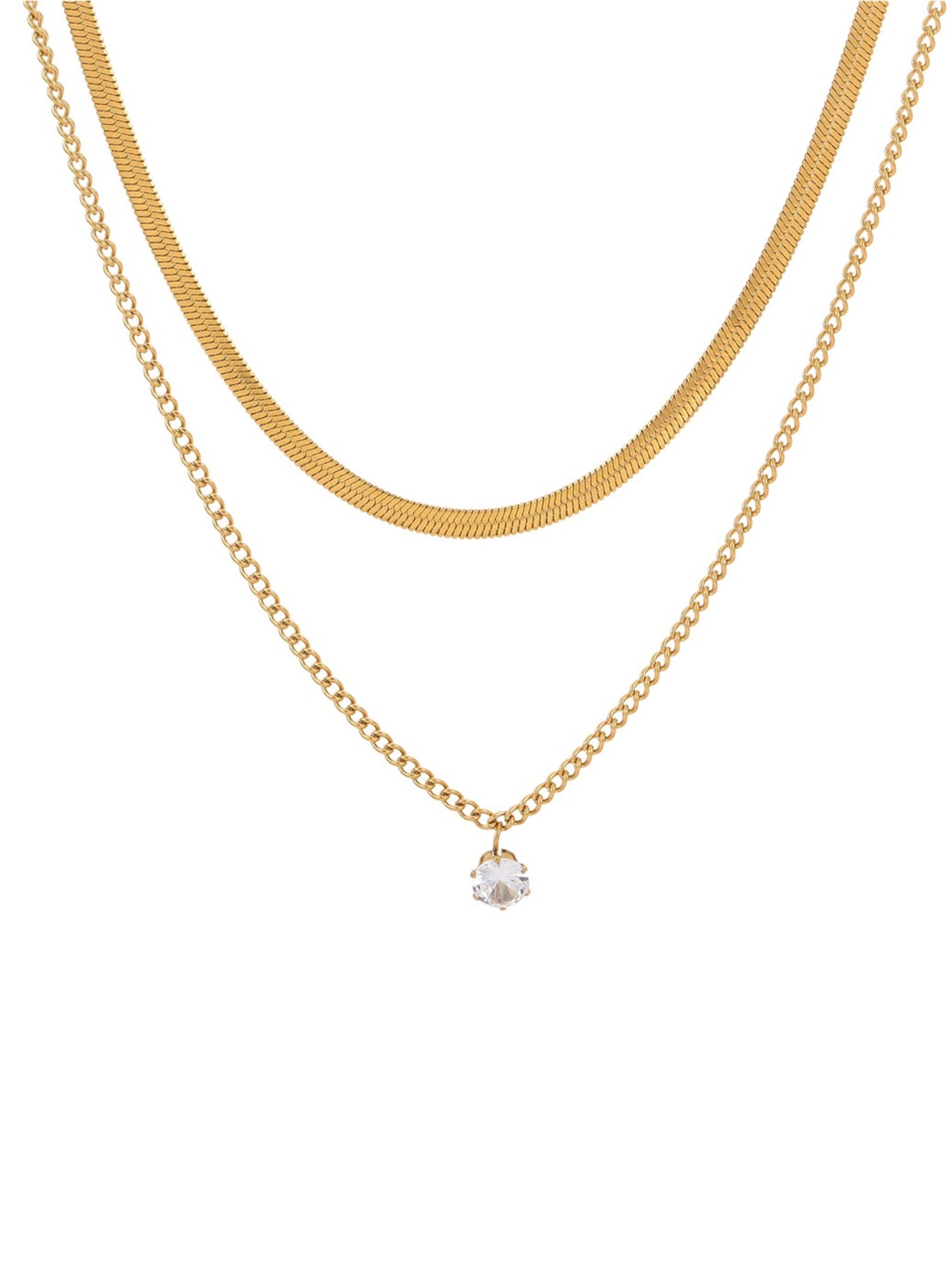 DOUBLE LAYER NECKLACE