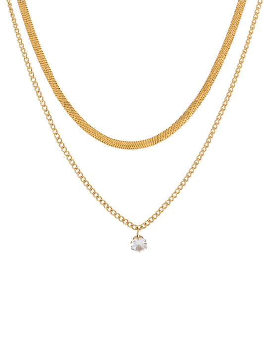 DOUBLE LAYER NECKLACE