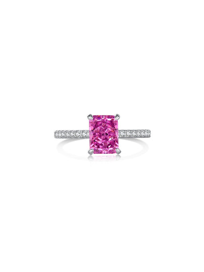 ICE-CUT ZIRCON RING