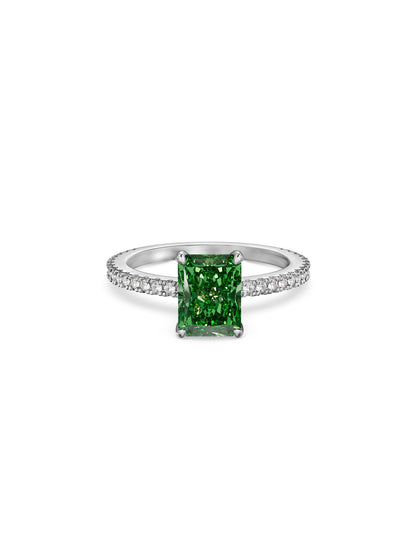 ICE-CUT ZIRCON RING