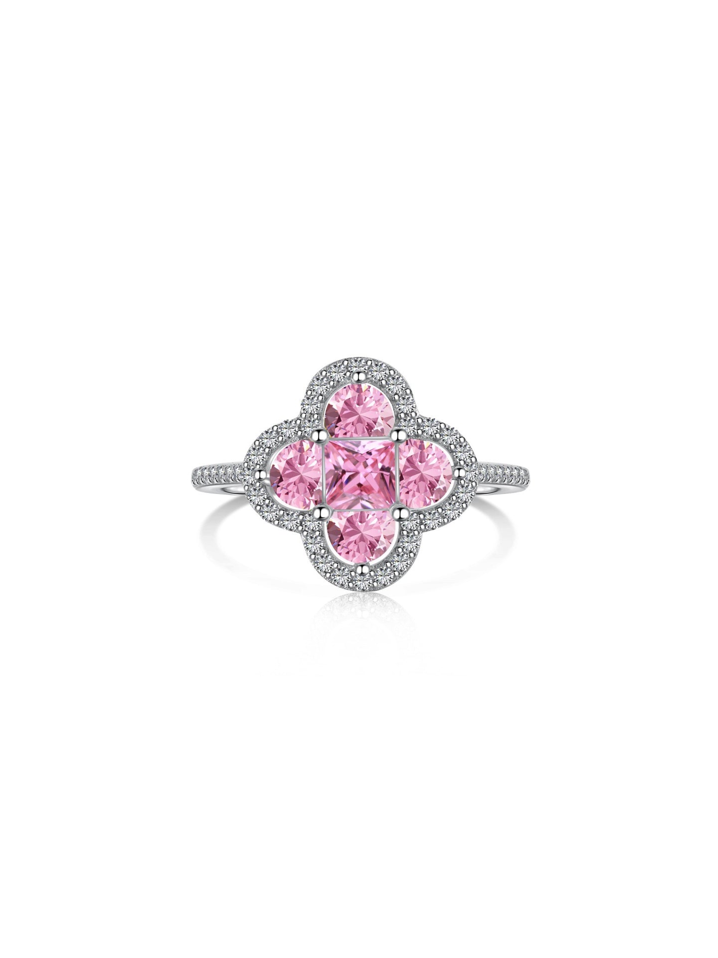 FOUR-LEAF CLOVER RING