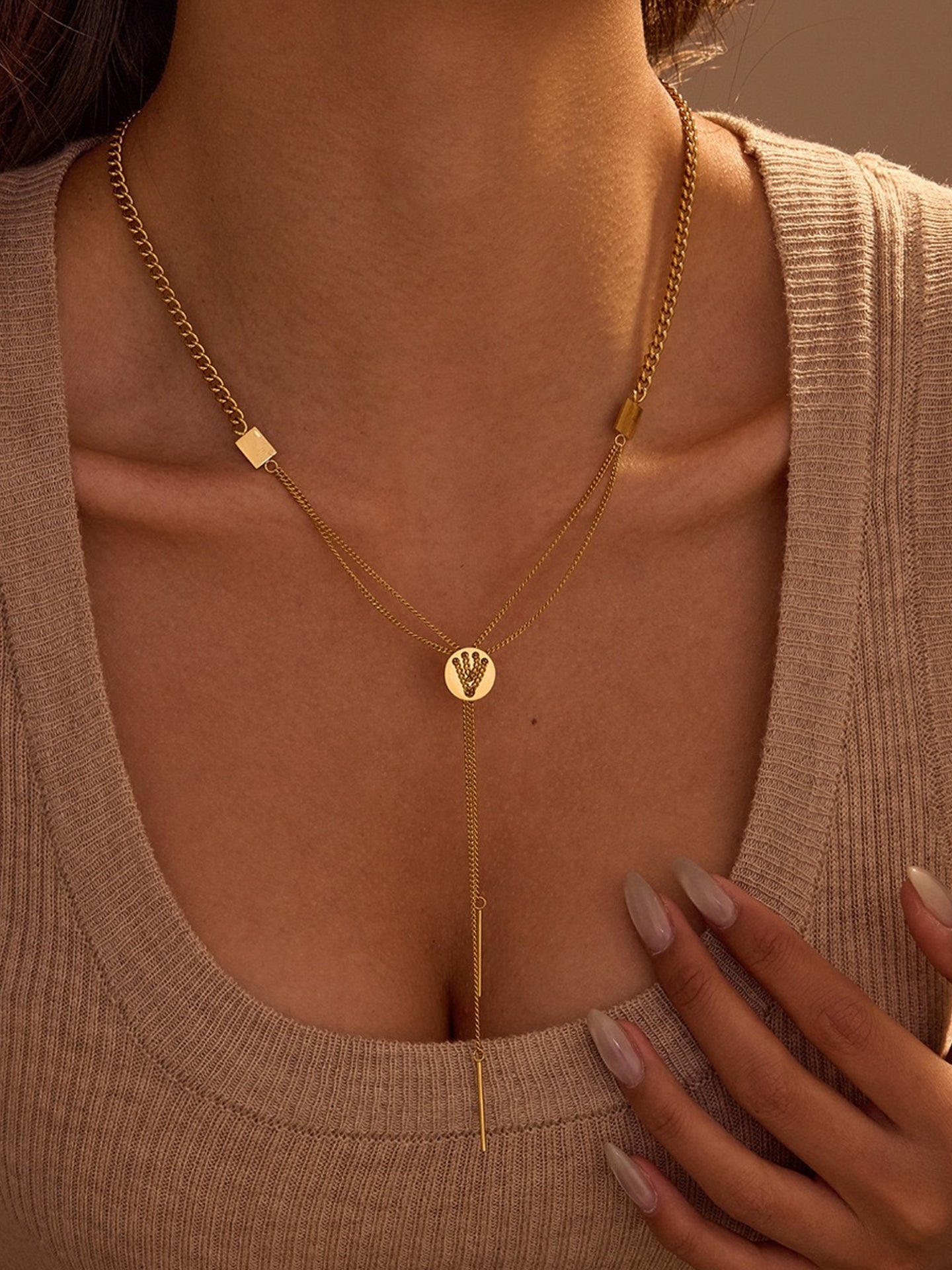 LONG Y-NECKLACE