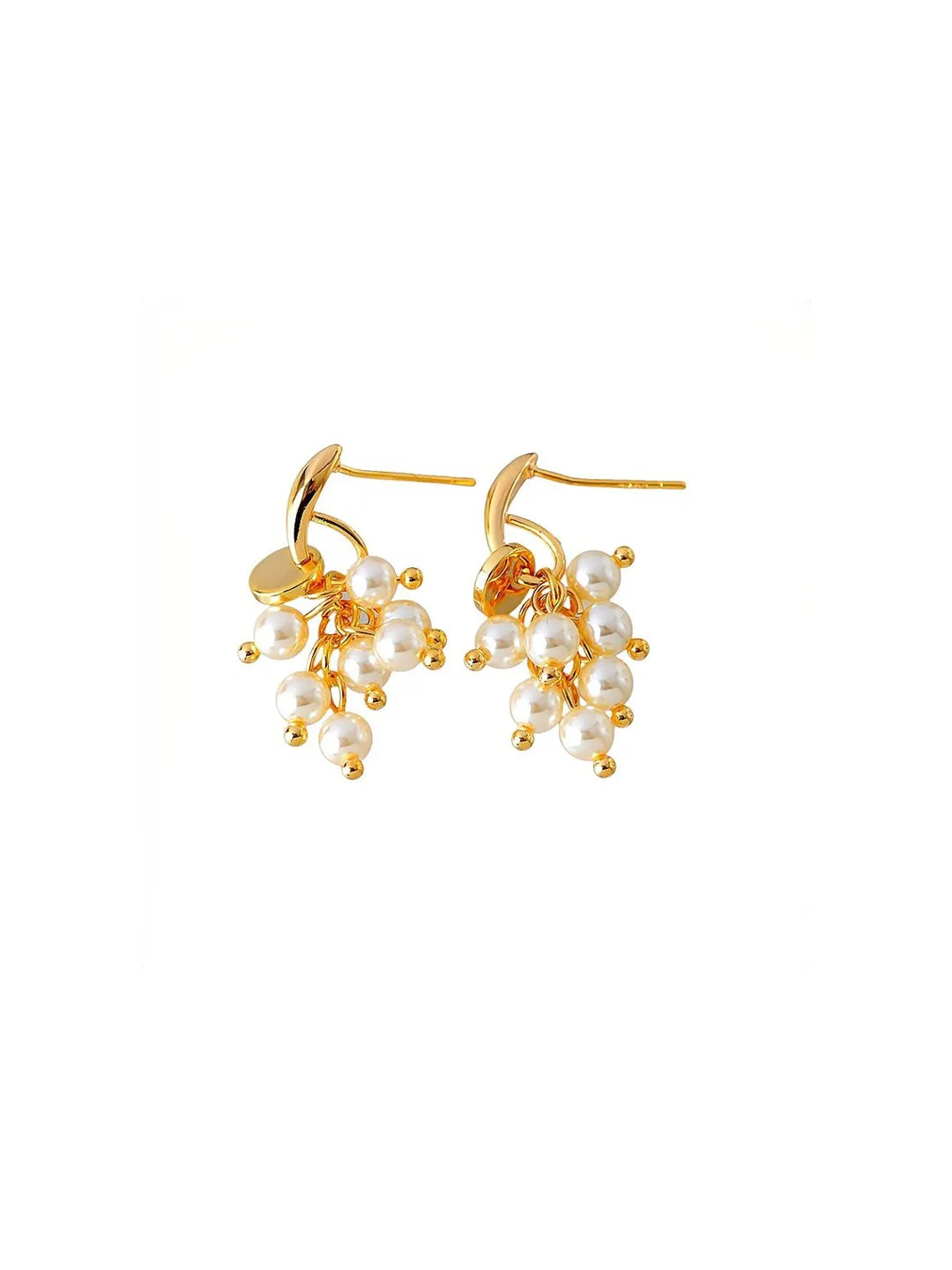 GRAPE PEARL EARRINGS